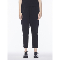 sdeer圣迪奥2018秋装新款简约休闲对称挖袋刺绣小脚长裤