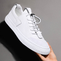 邦楚仕2018春夏新款休闲男鞋子韩版潮鞋百搭潮流板鞋真皮小白鞋男