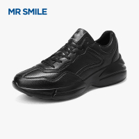 微笑先生运动鞋韩版潮流百搭气垫鞋跑步鞋旅游鞋白鞋小白鞋
