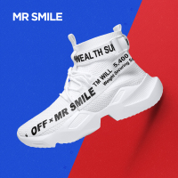 ins鞋子男潮鞋aj怒吼天尊篮球鞋空军一号袜子白色潮男高帮鞋男鞋