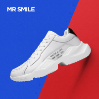 微笑先生2019春季新款男鞋英伦韩版潮流百搭休闲鞋红运动鞋潮鞋