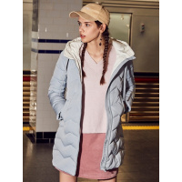 轻薄羽绒服2018秋冬新款韩版学生复古中长款过膝连帽外套女士冬季