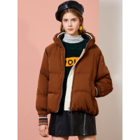 东大韩版宽松羽绒服女2018冬季新款欧洲站短款小个子外套女潮