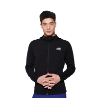 Skechers斯凯奇男装新款针织连帽外套 运动训练上衣 SMAMF18R111