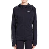 skechers斯凯奇女装短款外套梭织连帽外套连帽夹克运动外套 SAWF17103