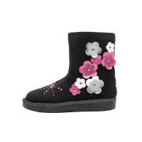 Skechers斯凯奇女童鞋 加厚保暖雪地靴10527N