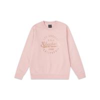 Skechers斯凯奇杨紫同款宽松加绒套头衫运动休闲卫衣女装L419W043