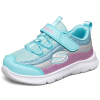 Skechers斯凯奇女童鞋活力魔术贴休闲小童运动鞋302103N