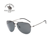 圣大保罗眼镜偏光太阳镜男驾驶专用司机开车骑行高清尼龙防紫外线复古方框墨镜PO25077