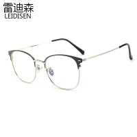 雷迪森防辐射抗蓝光防近视眼镜男女平光镜电脑手机专用护目镜情侣款电竞游戏保护视力可定近视镜5551