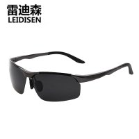 雷迪森偏光太阳镜男士高尔夫眼镜户外登山驾驶骑行专用运动款铝镁架钓鱼专用墨镜男2102