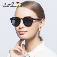 美国花雨伞 太阳镜女潮圆脸韩国个性偏光眼镜时尚彩膜女士墨镜AP11692