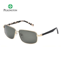 PILKINGTON英国皮尔金顿 高清偏光玻璃真彩镜片商务驾驶镜专用开车墨镜PK46492