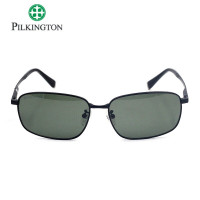 PILKINGTON皮尔金顿 高清双层玻璃镜片偏光太阳镜男款开车驾驶防紫外线墨镜PK30398