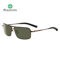 PILKINGTON英国皮尔金顿 偏光眼镜驾驶镜男太阳镜钛合金墨镜高清玻璃开车PK0477