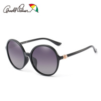 花雨伞墨镜女潮圆脸韩版潮复古偏光防紫外线个性太阳镜AP11708