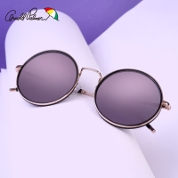 花雨伞太阳镜女潮圆脸尼龙墨镜防紫外线沙滩度假小脸防紫外线遮阳墨镜AP11698