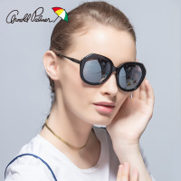 花雨伞复古墨镜眼镜女圆脸韩版潮偏光眼镜长脸防紫外线遮阳墨镜AP11691