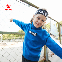 kelme（kids）童装男童套头毛衣logo经典毛衣中大童2020春季新款