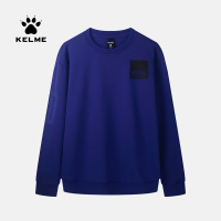 KELME/卡尔美 男士运动卫衣圆领套头休闲卫衣长袖T棉外套