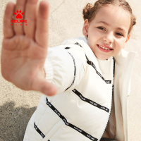 kelme（kids）2020新款儿童装女童羽绒服中长款女童加厚立领宝宝