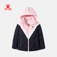 kelme（kids）新款洋气儿童羽绒服女童装宝宝休闲加厚中大童