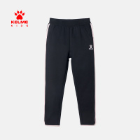 kelme（kids）女童休闲裤春季季外穿黑色大童运动裤儿童2020新款