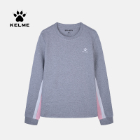 KELME卡尔美女卫衣 女圆领卫衣秋季新款保暖舒适百搭圆领套头衫
