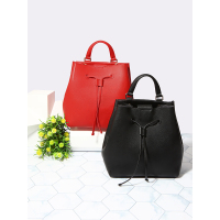 DISSONA迪桑娜女包时尚单肩包 牛皮斜挎包手提大包水桶包