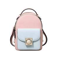 DISSONA迪桑娜女包真皮双肩包 双肩休闲迷你小包包手提链条小背包