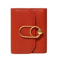 DISSONA迪桑娜复古女士短款羊皮钱包