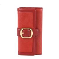 DISSONA迪桑娜真皮钱包女长款 简约银包钱夹时尚大容量手拿零钱包