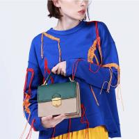 嘉里奥2019新款女包单肩真皮斜挎时尚小方包信封包风琴包豆腐包