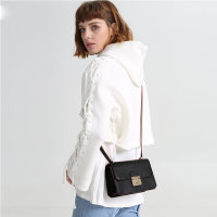 嘉里奥轻奢新款撞色单肩包女包真皮相机小方包百搭斜挎包