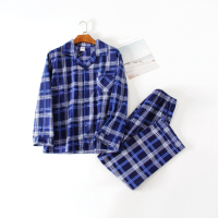 美帜男款纯棉印花家居服睡衣套装