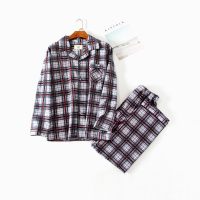 美帜男款纯棉印花家居服睡衣套装