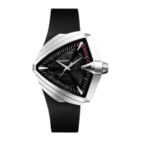 汉米尔顿(Hamilton)瑞士手表 探险系列猫王纪念款 自动机械 黑盘胶带 H24655331