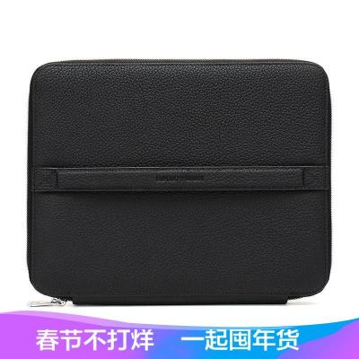 EMPORIO ARMANI 阿玛尼 男士牛皮革iPad保护套 Y4R175 YDB9E