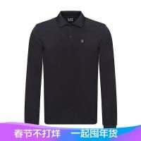 EMPORIO ARMANI EA7 阿玛尼 男士棉质长袖POLO衫 8NPF95 PJ20Z