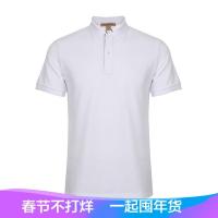 Burberry 博柏利 男士棉质格纹开襟珠地网眼布短袖POLO衫