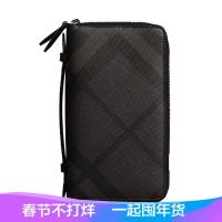 Burberry 博柏利 男士双拉链手拿包钱包钱夹
