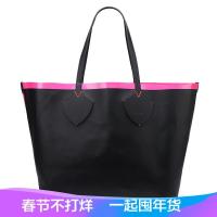 Burberry 博柏利 女士织物配皮双面两用吉安特包手提单肩包