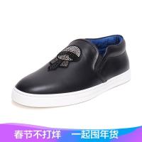 Fendi 男士牛皮休闲运动鞋 7E1107 3SP