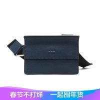 Fendi 男士牛皮单肩斜挎包 7VA438 A4CK