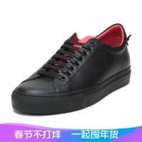 GIVENCHY 纪梵希 男士皮革系带运动鞋 BH000QH00Q