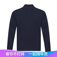 Z Zegna 杰尼亚 男士棉质长袖POLO衫 VR370 ZZ619