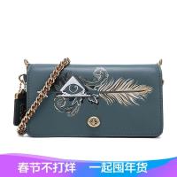 Coach 蔻驰 奢侈品 女士DINKY系列皮革仿古手拿包单肩斜挎包 37054
