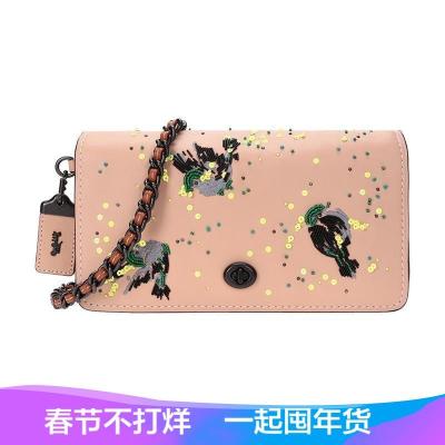 Coach 蔻驰 女士Coach 1941系列皮质单肩斜挎包 58148