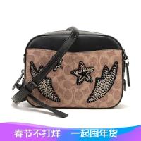 Coach 蔻驰 奢侈品 女士涂层帆布配皮CAMERA单肩斜挎包 31652
