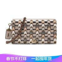 Coach 蔻驰 奢侈品 女士1941系列编织图案皮质单肩斜挎包 86855